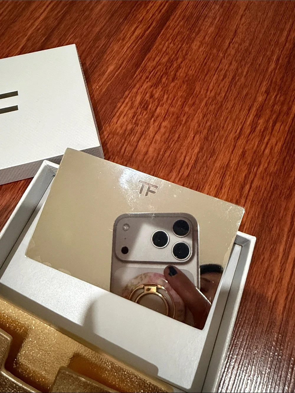 Tom Ford compact metallic